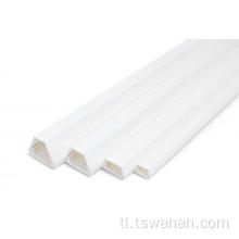 20*14*14*1.10mm trapezoidal PVC cable trunking